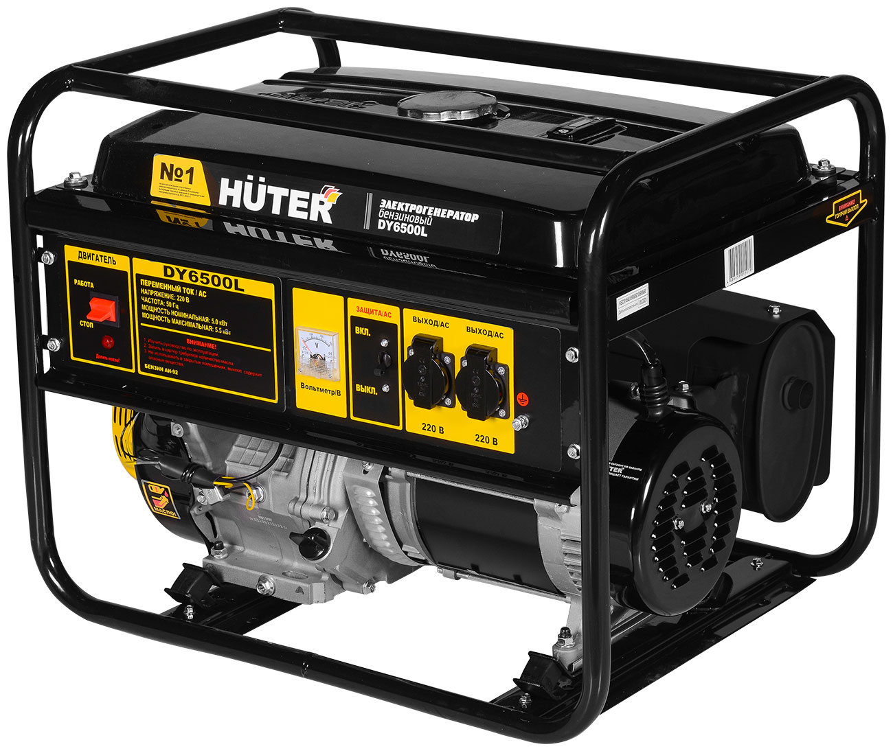 Электрический генератор и электростанция Huter DY6500L