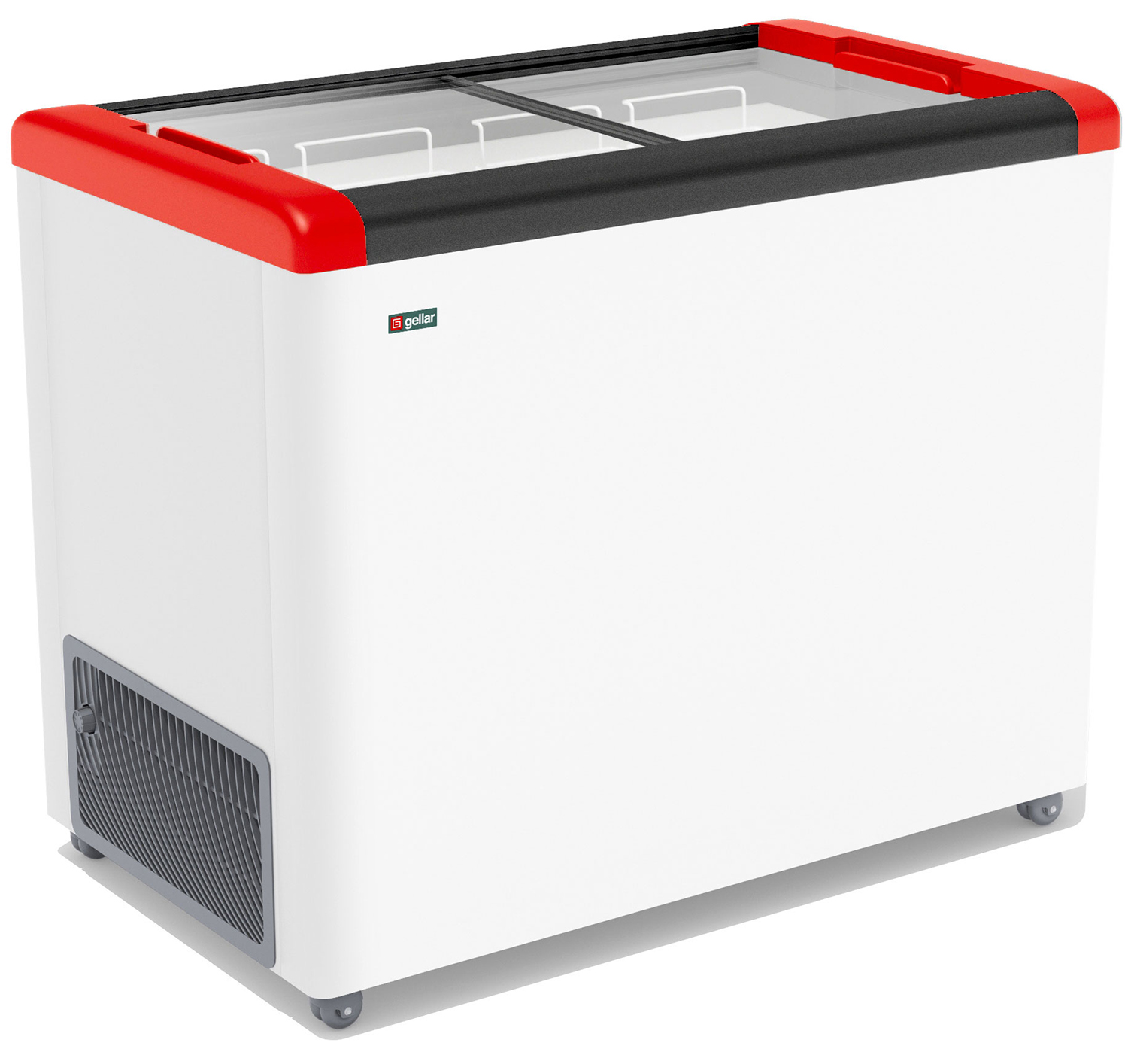 Морозильный ларь Gellar FG 350 C красный