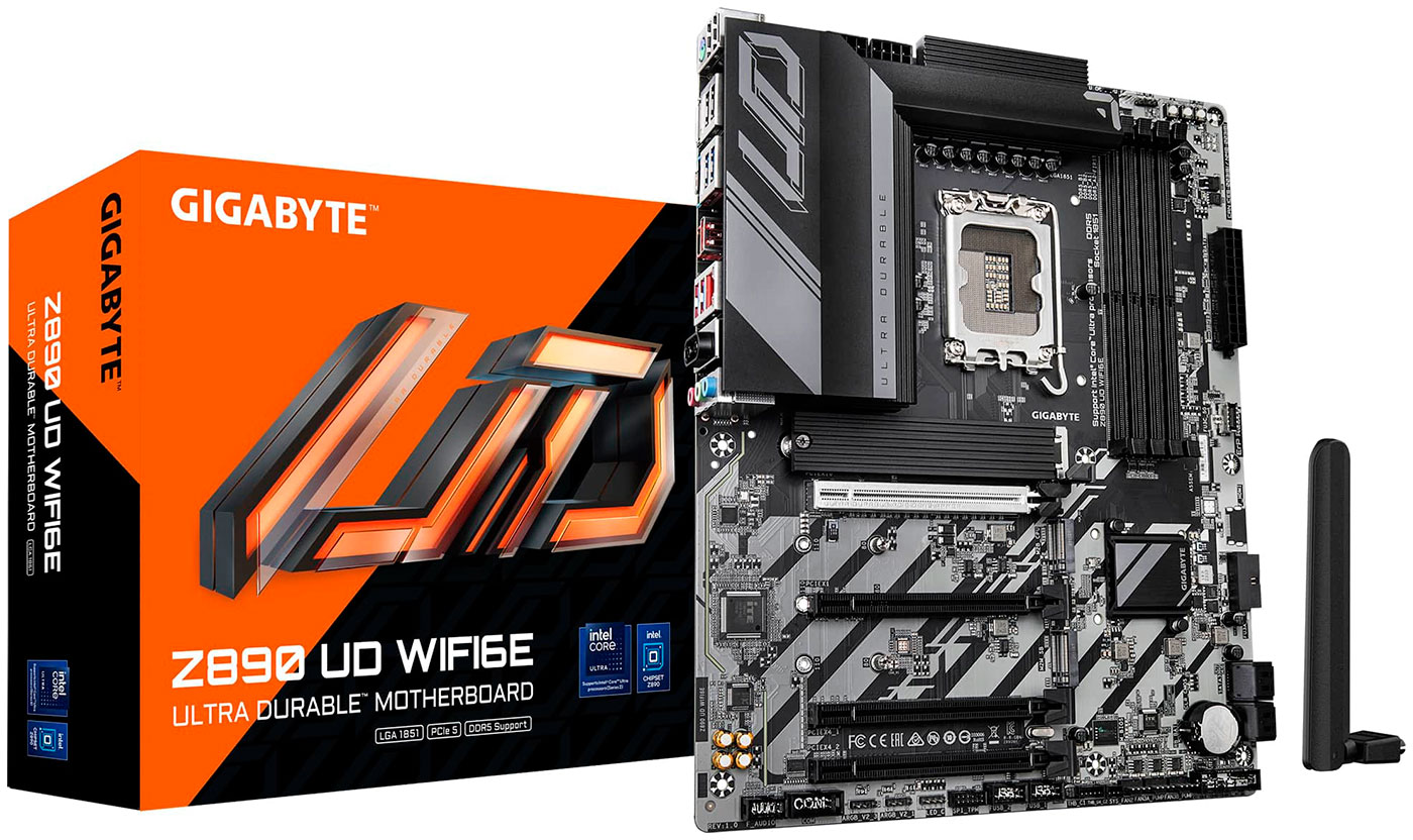 Материнская плата Gigabyte Z890 UD WIFI6E (LGA1851, ATX)