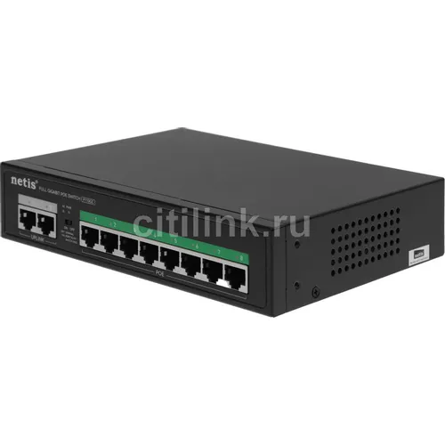 Коммутатор Netis P110GC, неуправляемый