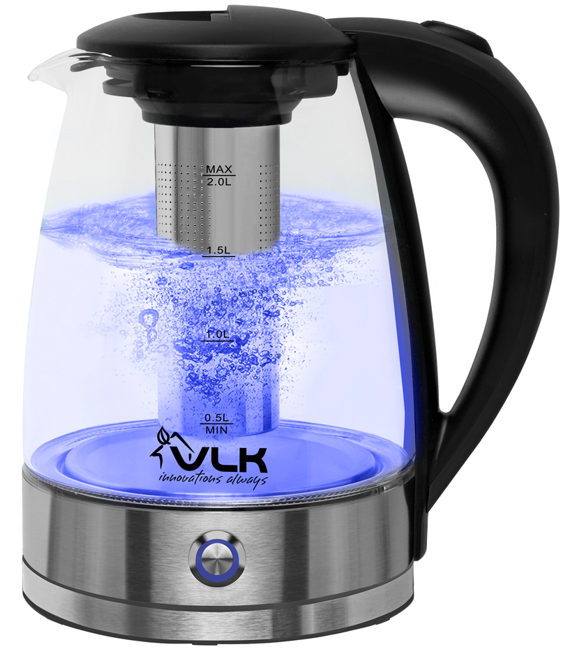Чайник электрический VLK Siena-6559 черный/стальной