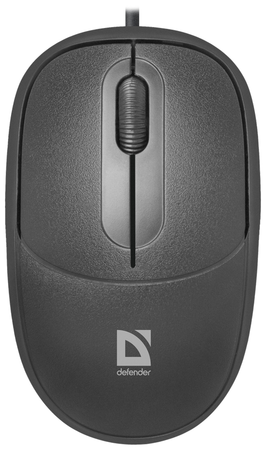 Проводная мышь Defender Datum MS-980 черный,3 кнопки,1000dpi (52980)