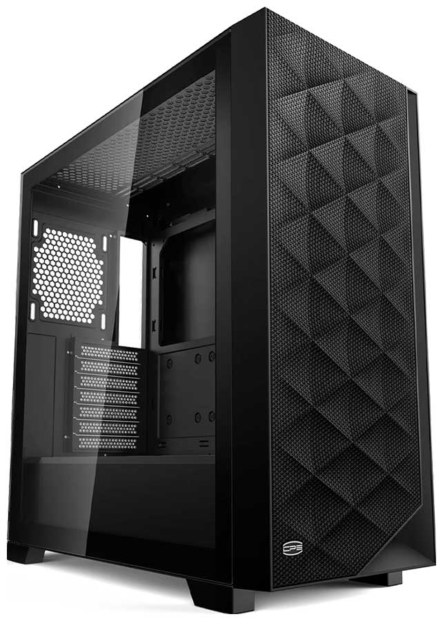 Компьютерный корпус PCCooler C3D510 BK ARGB черный (C3D510-BKP3-GL)