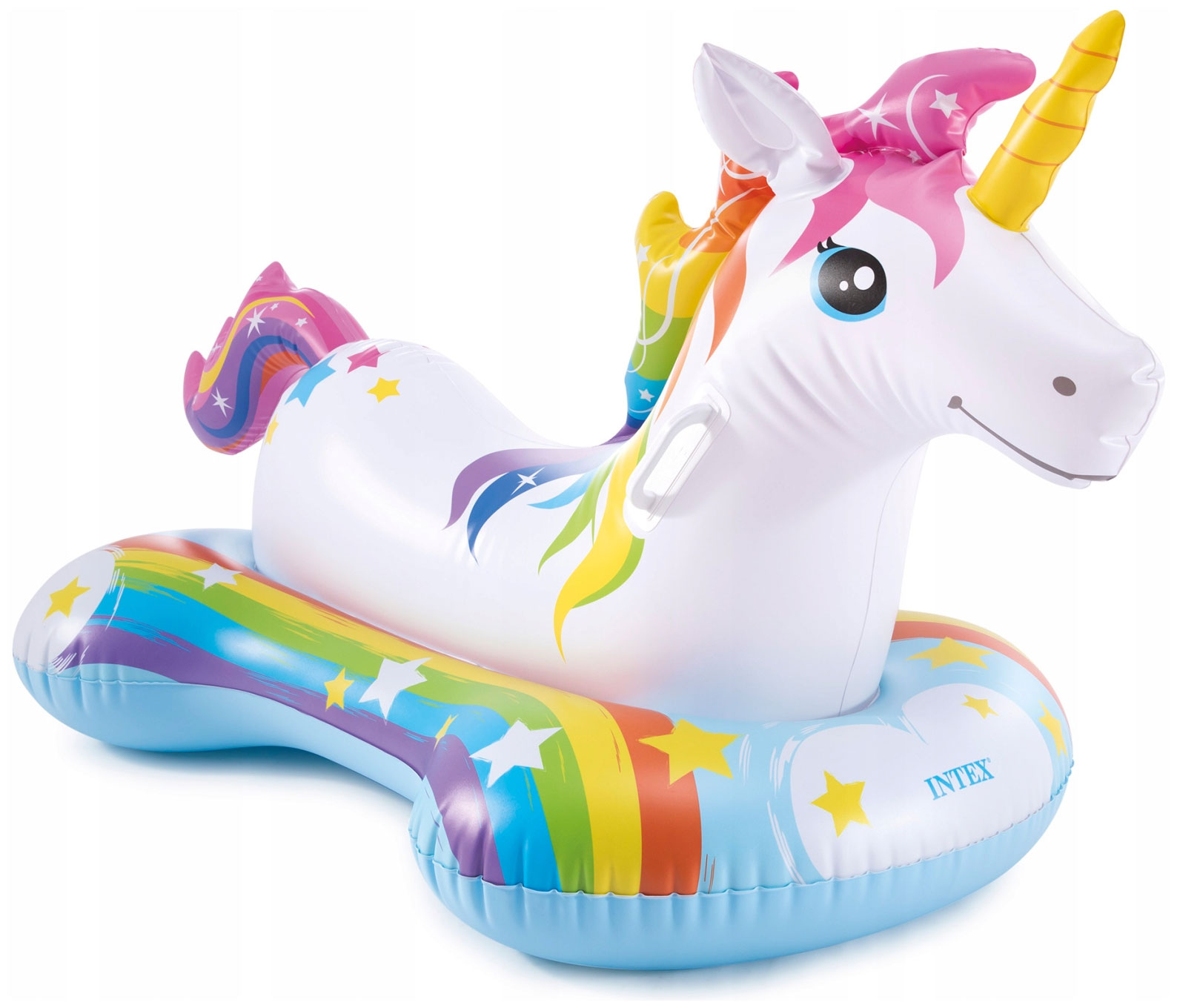 Надувная игрушка-наездник  Intex 163х86 см, Единорог, до 40 кг, от 3 лет (57552)