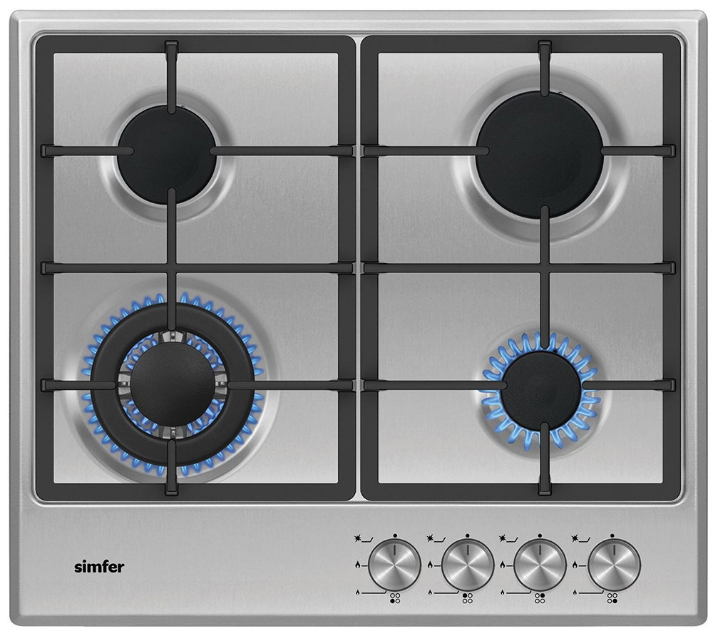 Газовая варочная панель Simfer H60V41M516