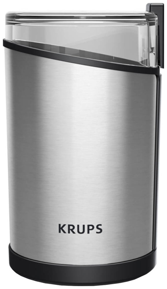 Кофемолка Krups Coffee Grinder GX204D10, серебристый