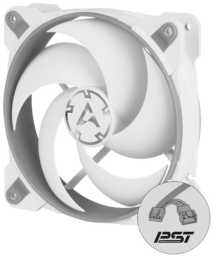 Вентилятор для корпуса Arctic BioniX P120 Grey/White PWM (ACFAN00167A)