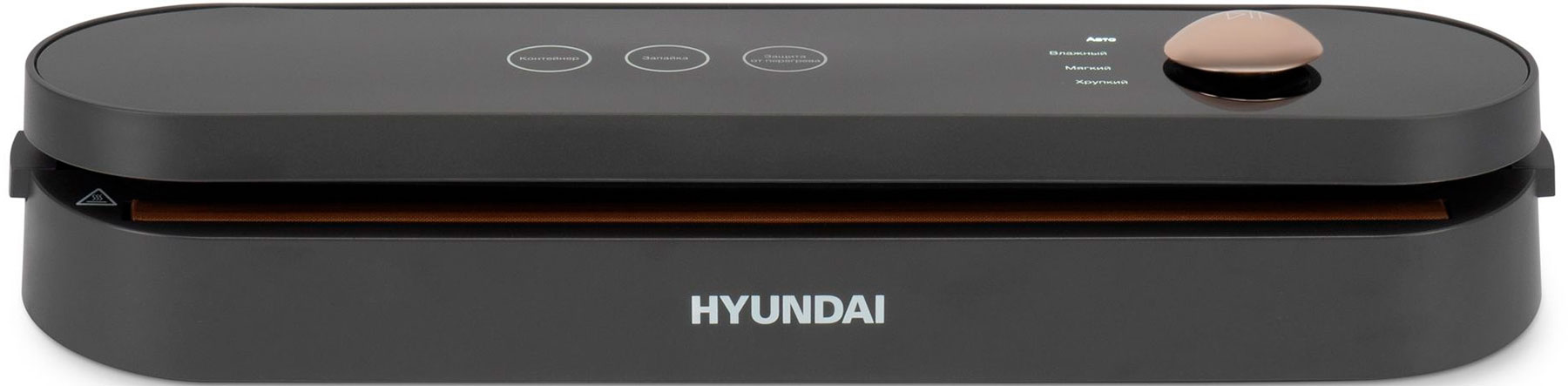 Вакуумный упаковщик Hyundai HY-VA3003 (110 Вт черный/серый)