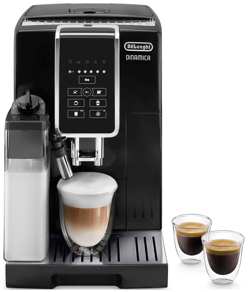 Кофемашина автоматическая De’Longhi ECAM 350.50.B, автоматический капучинатор