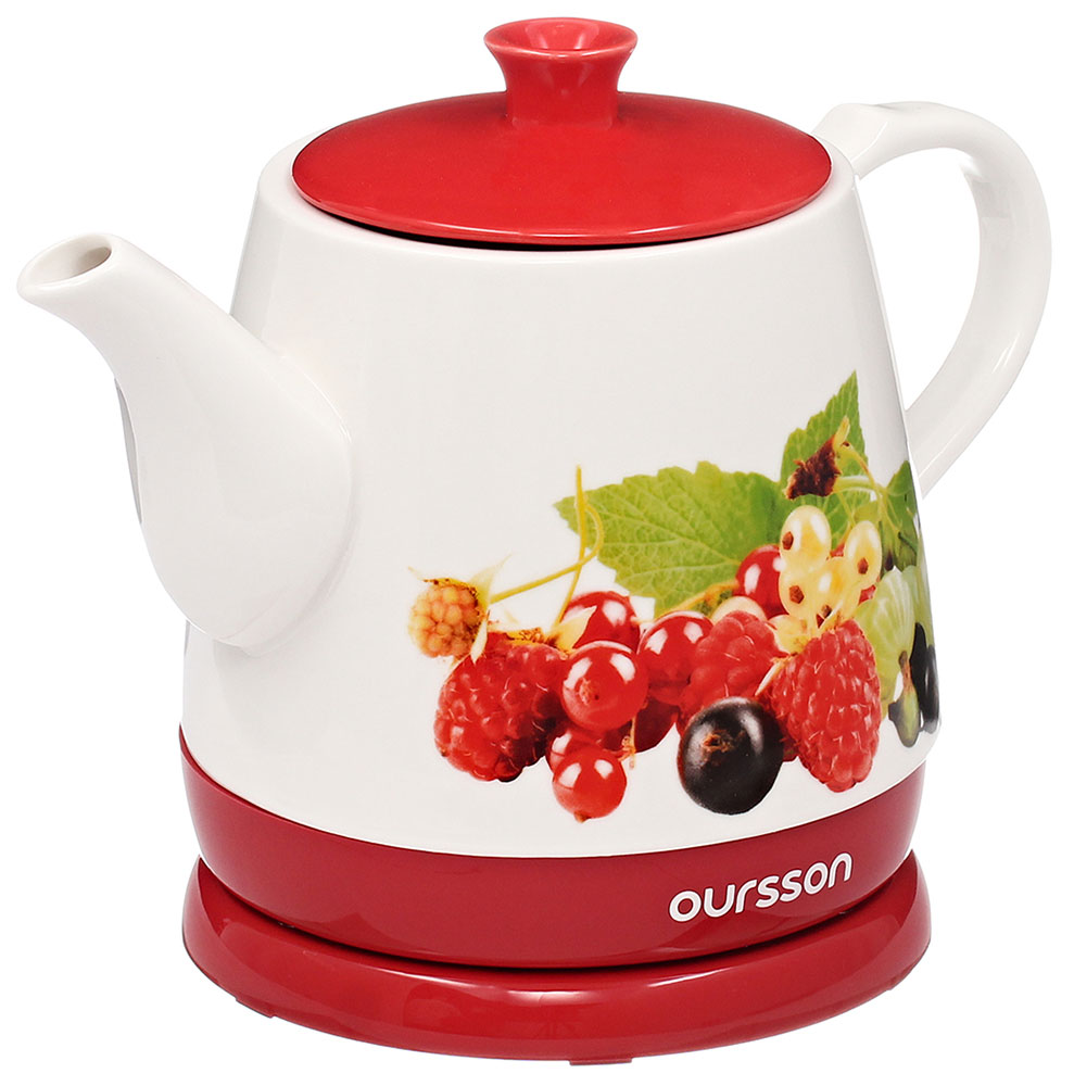 Чайник электрический Oursson KE1742G/RD, красный