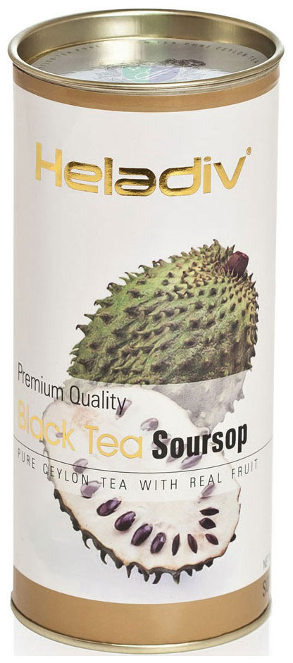 Чай черный Heladiv HD SOURSOP 100 gr Round P.T.