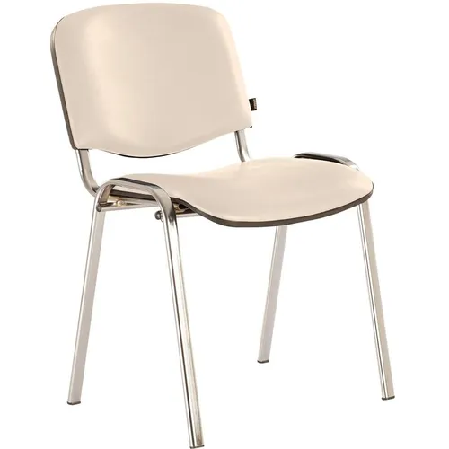 Стул BRABIX Iso CF-001, искусственная кожа, до 100кг, бежевый [531425]