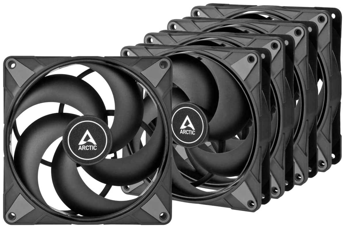 Вентиляторы для корпуса Arctic P14 Max Black 5x140mm (ACFAN00290A)
