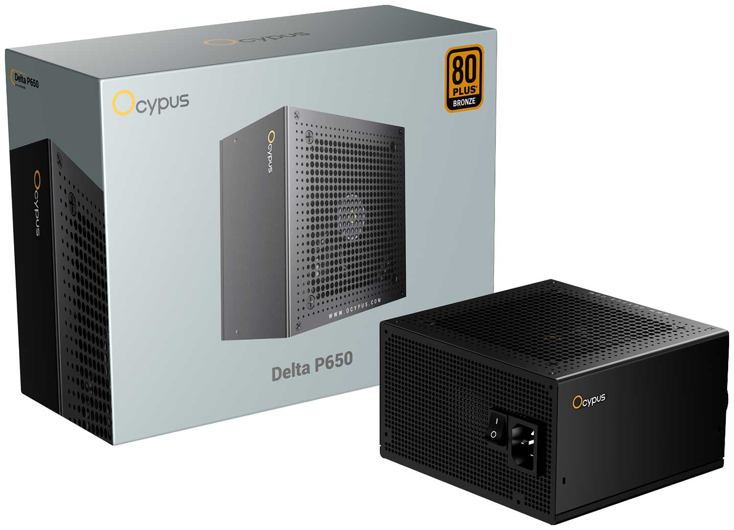 Блок питания Ocypus Delta P650 650W Bronze ATX 3.1 (P650-BF)