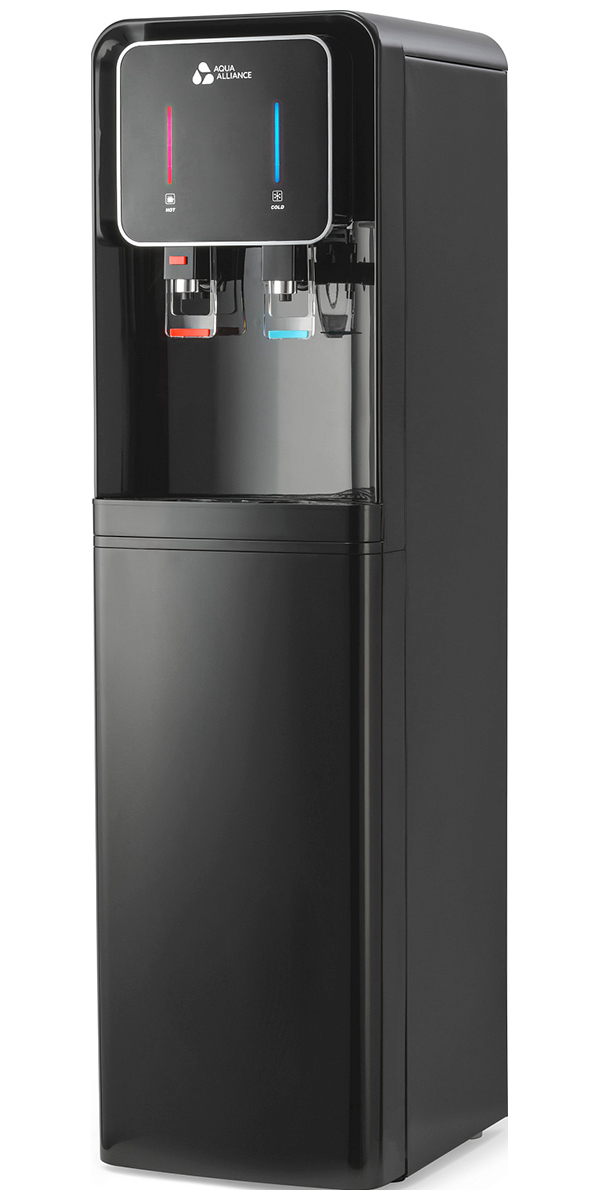 Пурифайер-проточный кулер для воды Aquaalliance A65s-LC (00430) black