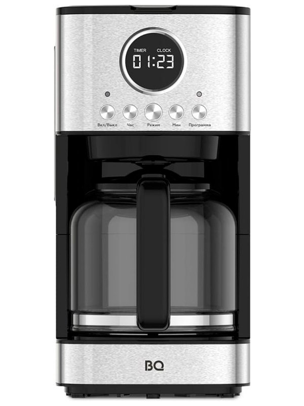 Кофеварка BQ BQ CM1007 cтальной-черный