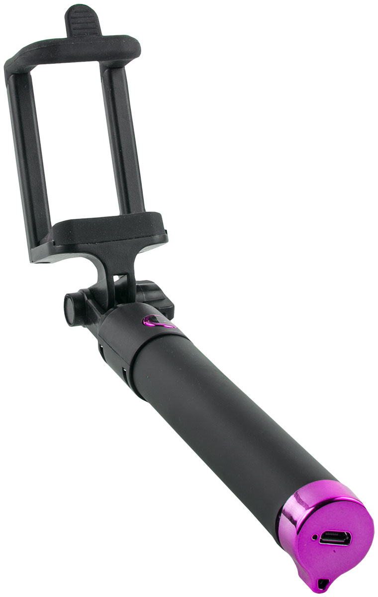 Монопод для cелфи Red Line RLBT-06 алюминий, розовый, с Bluetooth