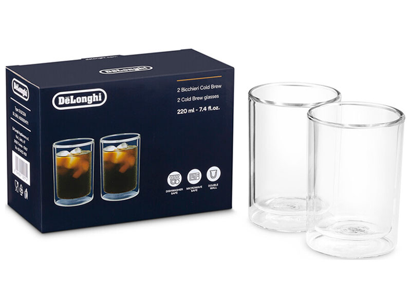 Набор чашек De’Longhi DLSC324, Cold Brew SMALL, 2 шт