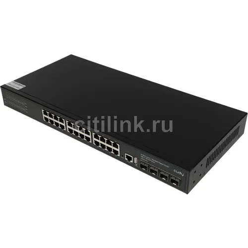 Коммутатор CUDY GS5024S4, управляемый