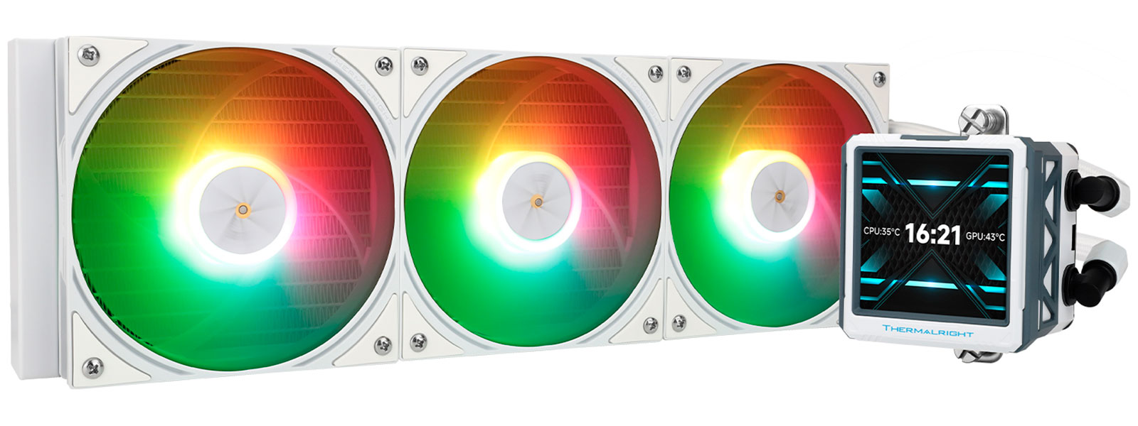 СЖО для процессоров Thermalright Frozen Warframe 360 Ultra White Argb (F-WFRAME-360-UL-WH-ARGB)