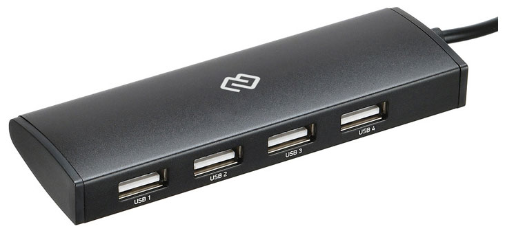 Разветвитель Digma HUB-4U2.0-UC-B