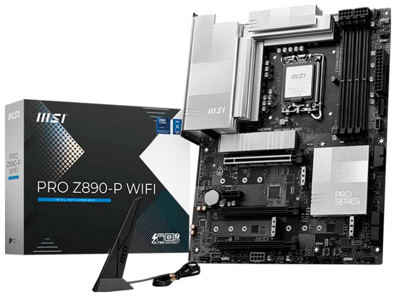 Материнская плата MSI PRO Z890-P WIFI (LGA1851, ATX)