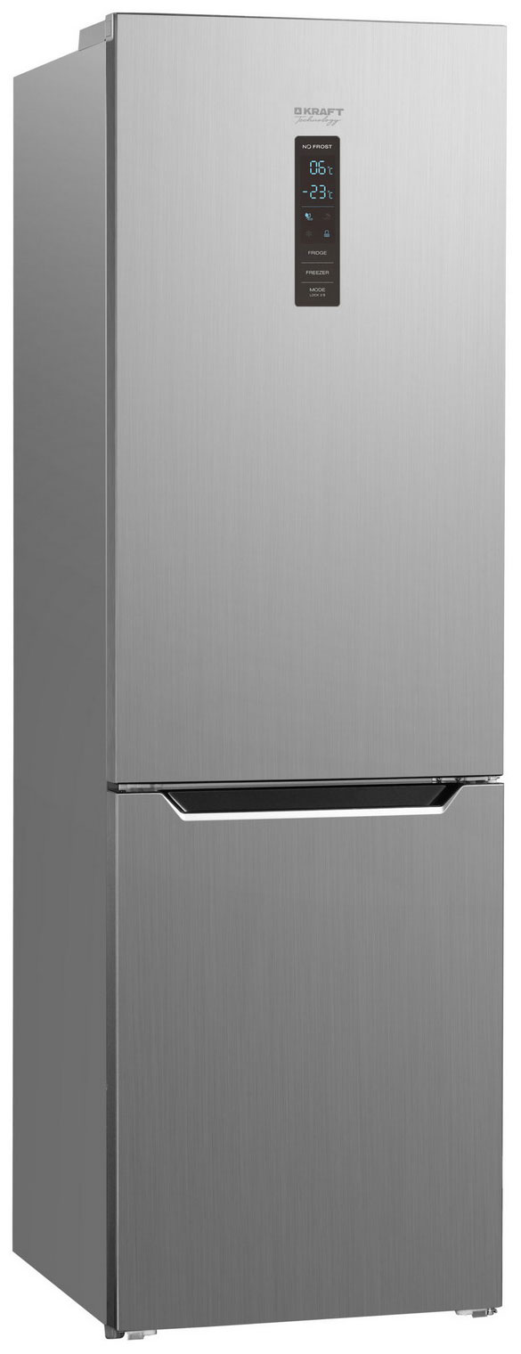 Двухкамерный холодильник Kraft TNC-NF402X