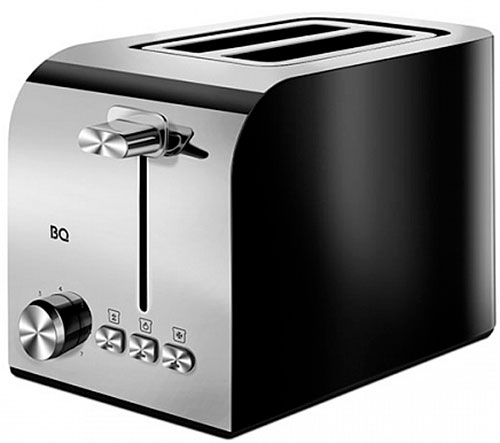 Тостер BQ T2000, стальной/черный