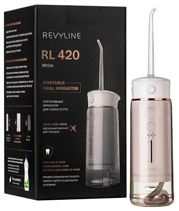 Портативный ирригатор Revyline RL 420, белый