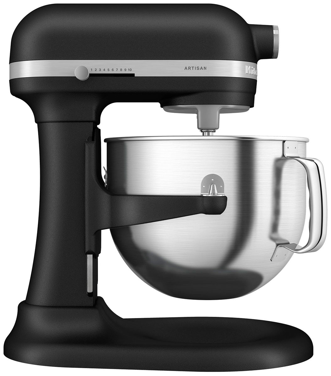 Планетарный миксер KitchenAid Artisan 5KSM70SHXEBK (с выдвижной чашей, 6.6 л, чугун)