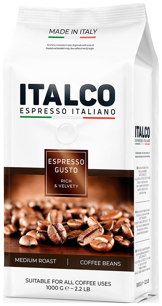Кофе в зернах  Italco ESPRESSO GUSTO 1KG
