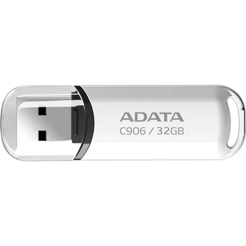 Флешка USB A-Data Classic C906 32ГБ, USB2.0, белый [ac906-32g-rwh]