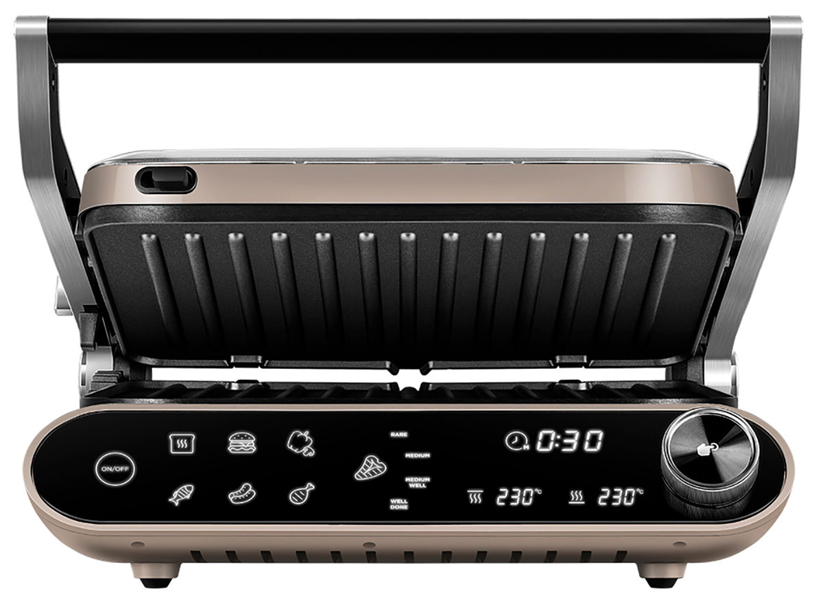 Гриль Редмонд SteakMaster GM303, бежевый