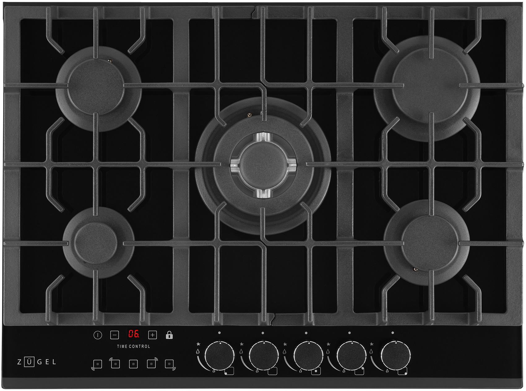Газовая варочная панель Zugel ZGH602X