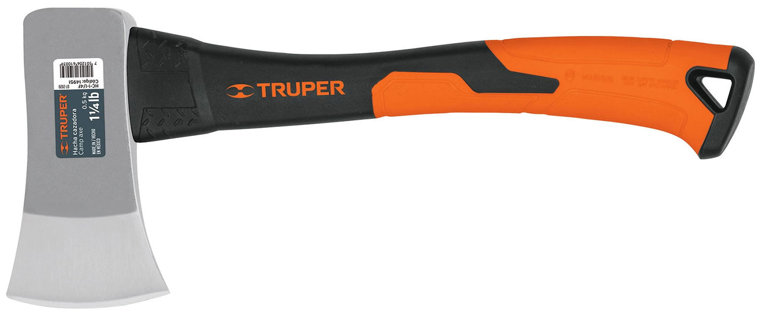 Топор Truper 565 гр, с фиберглассовой рукояткой, HC-1-1/4F (14951)