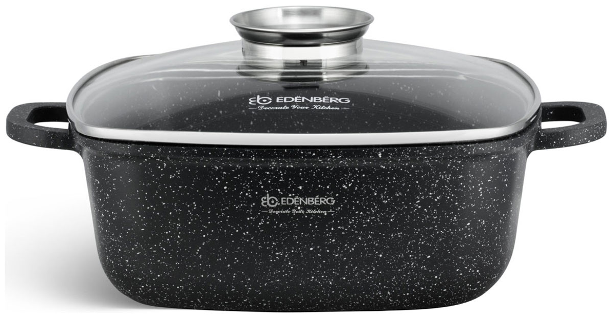 Казан с крышкой Edenberg EB-8115 6.5 л, 28 см