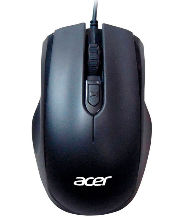 Мышь Acer OMW020 черный оптическая (1600dpi) USB (4but) (ZL.MCEEE.004)