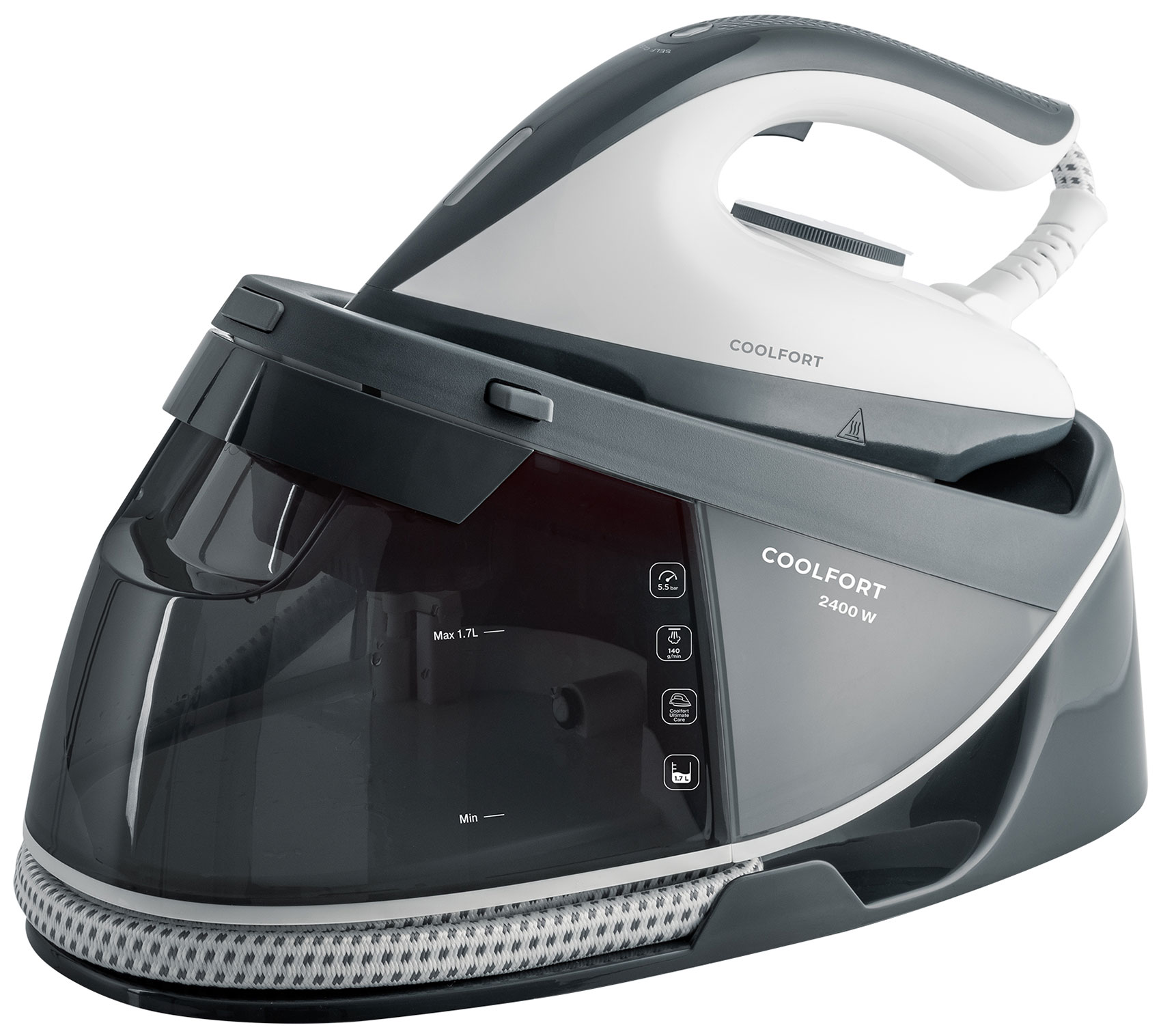 Парогенератор Coolfort CF-3420, белый/серый