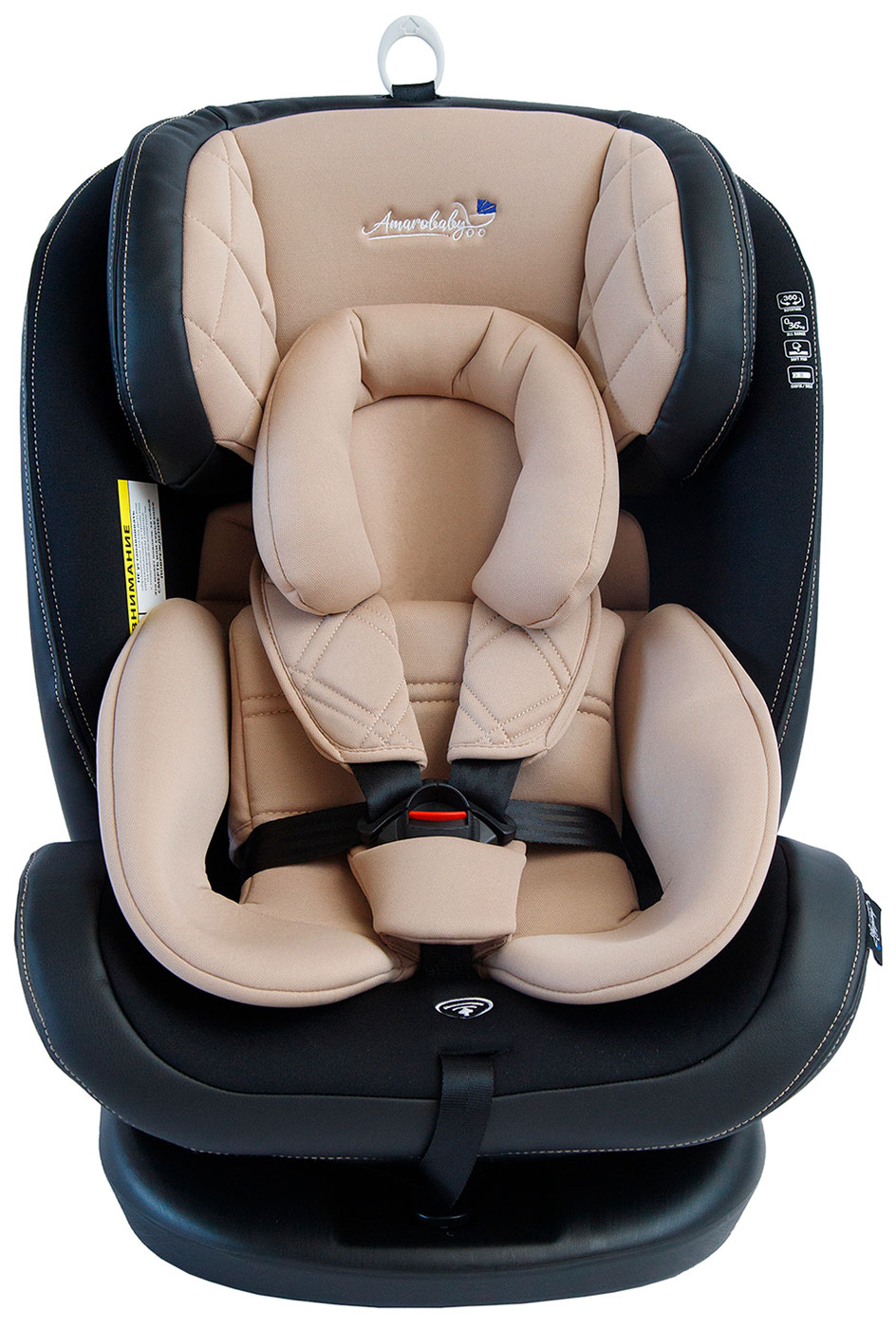 Автокресло Amarobaby ST-3,Isofix (бежевый)
