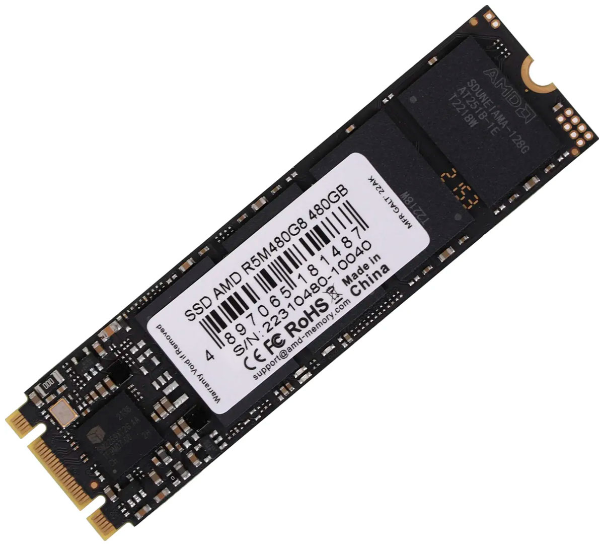 Накопитель SSD AMD M.2 R5 Series 480 Гб SATA III (R5M480G8)