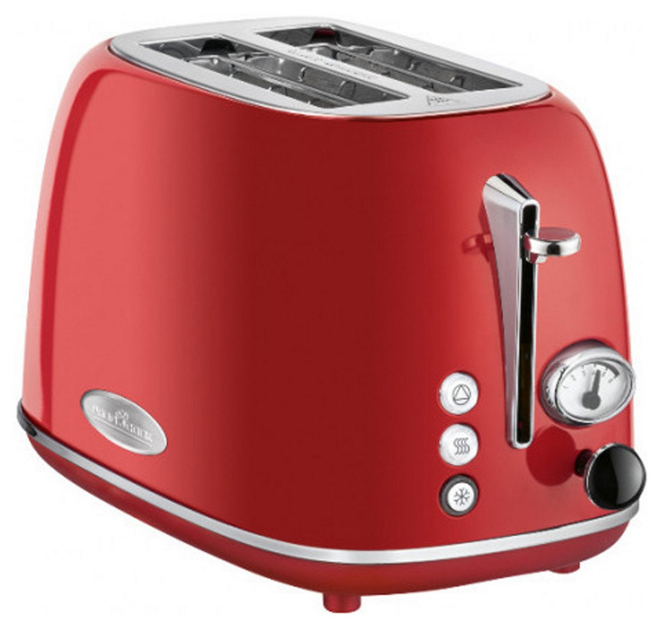 Тостер Profi Cook PC-TA 1193 rot, манометр, мощность 815 Вт, центровка тостов