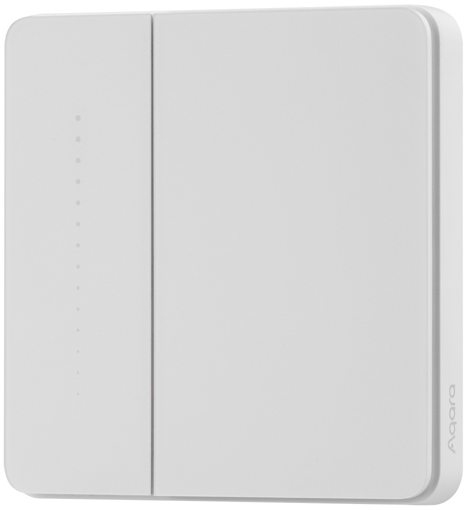 Умный выключатель Aqara Z1 Pro ZNQBKG42LM, 1-нокл., белый (ZNQBKG42LM_WH)