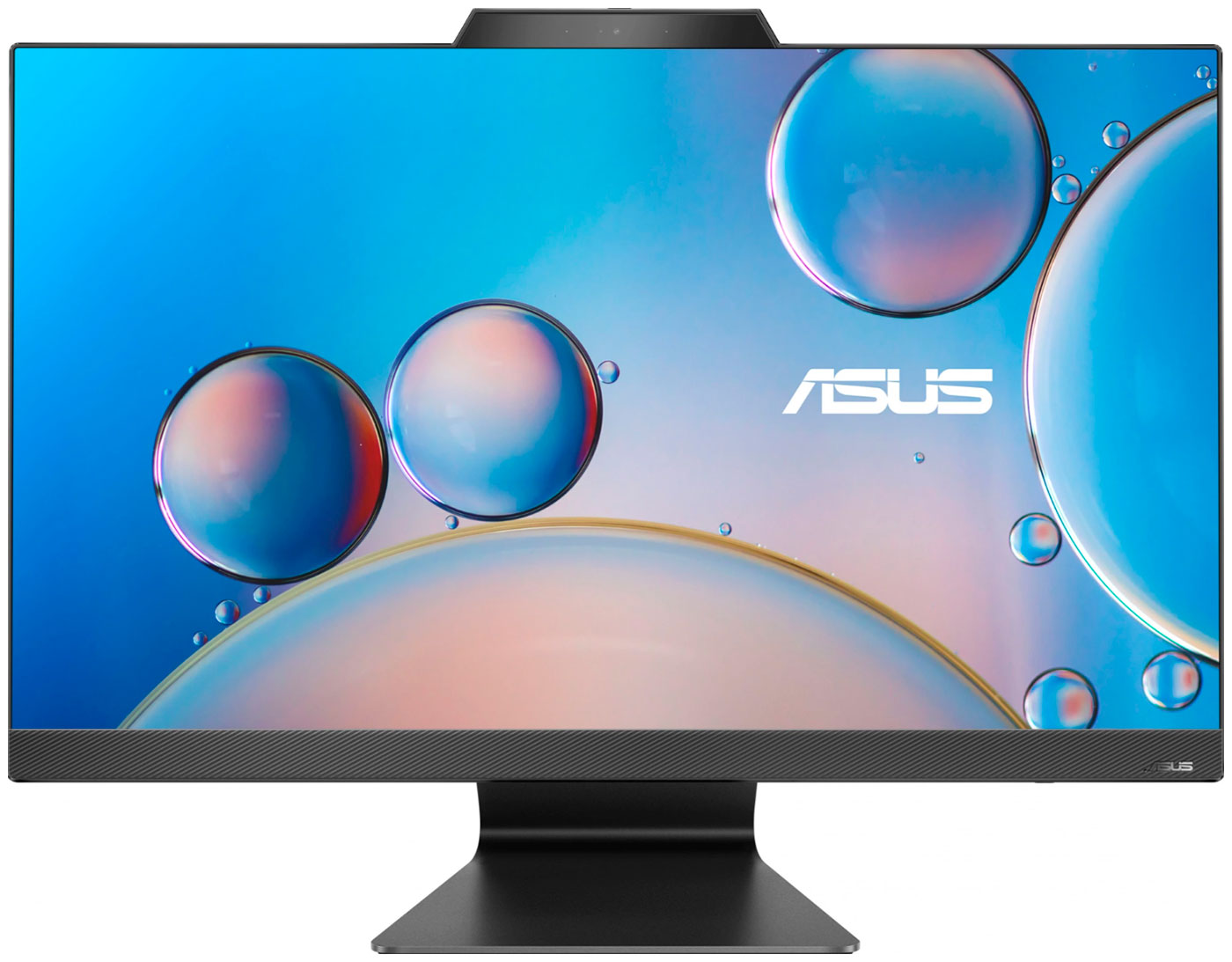 Моноблок Asus F3702WFA-BPE0100, 27, Full HD, Ryzen 5 7520U (2.8), 8Gb, SSD512Gb, RGr, CR, без ОС, GbitEth, WiFi, BT 90W, клавиатура+мышь, Cam, черный, 1920x1080