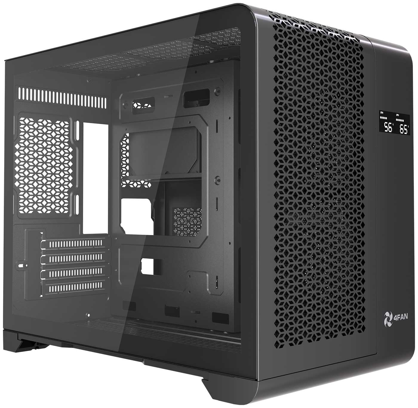 Компьютерный корпус 4FAN XZ Megabit Black