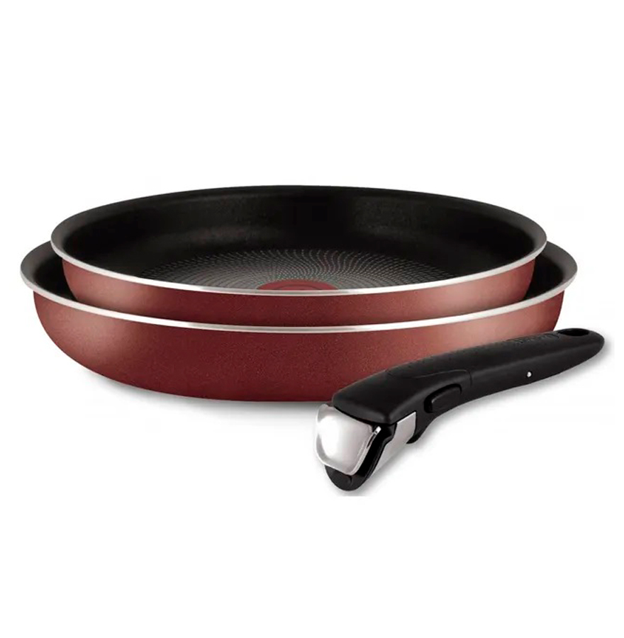Набор посуды со съемной ручкой Tefal 24/28/ручка 5 INGENIO RED 04175820