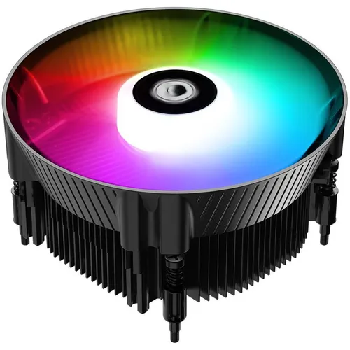 Устройство охлаждения (кулер) ID-COOLING DK-07i Rainbow, 4-pin, RGB, 120мм, черный, retail