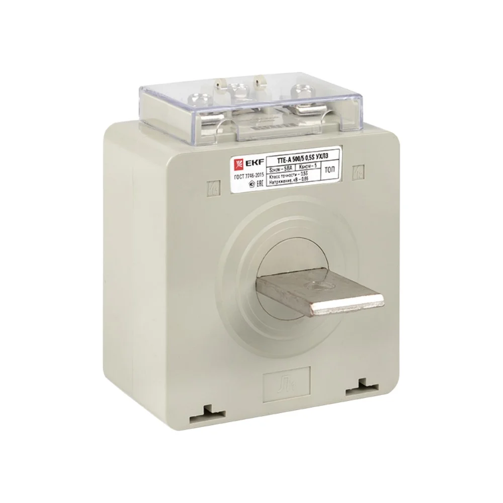 Трансформатор тока EKF ТТЕ-A-500/5А PROxima tte-S-500-0.5S