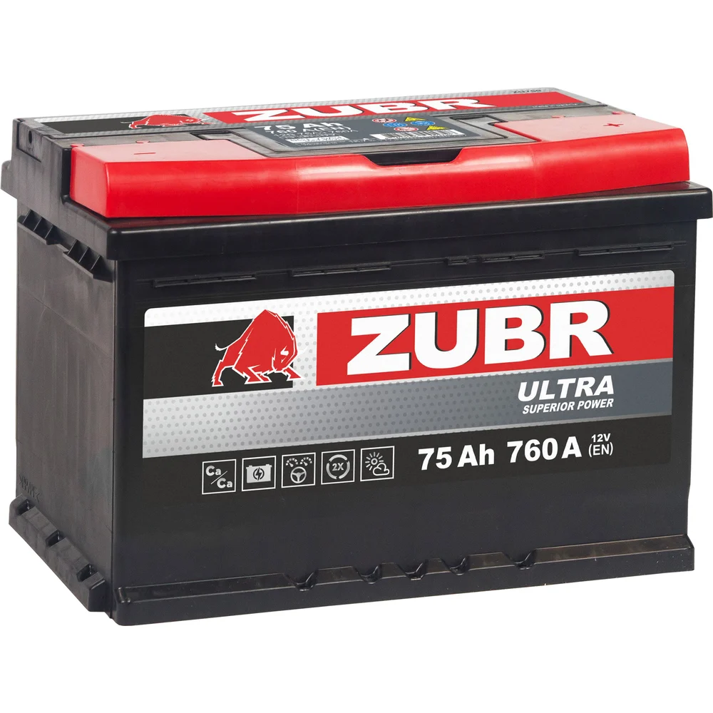 Аккумулятор ZUBR Ultra ZU750