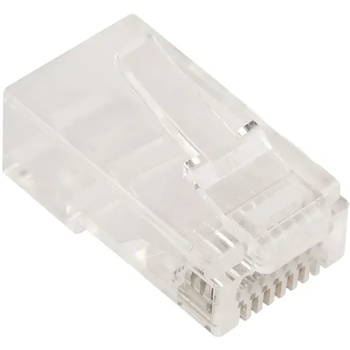 Коннектор LanMaster LAN-EZ45-8P8C/U5E-100 UTP кат.5E RJ45 прозрачный (упак.: 100шт)