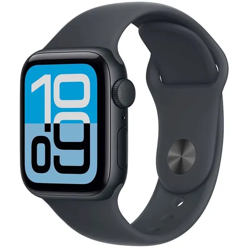 Смарт-часы Apple Watch SE 3 2025 A3324, 40мм, темная ночь